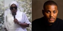 Alex Ekubo: “He returned empty” – Emotional moment sister-in-law of late actor speaks at Service of Songs