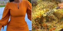 “I didn’t know the rice had spoiled” - Lady cries out after serving spoiled food to husband’s Canadian friend