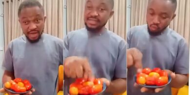 Man tomatoes
