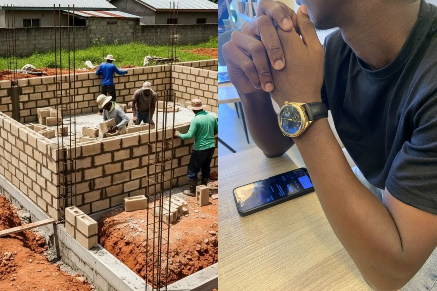 “He begged money to go to thanksgiving for the house he built” — Lady recounts family story