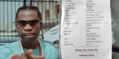Speed Darlington cries out after being charged N203K for parking at airport