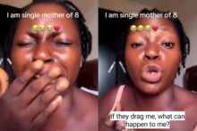 “I no plan to become single mother of eight” — Lady breaks down after having children for seven men