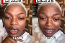 "There's no difference between a 30 years old woman and a 30 years old man" – Lady sparks debate over age perceptions