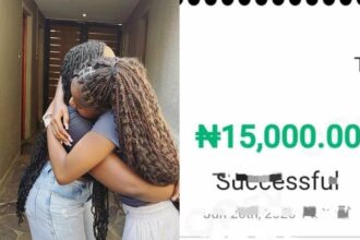 "Omo make she send the 15k back" – Lady reacts after friend allegedly complained about ₦15,000 she sent for food