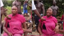 "A seer said the child was a python" — Woman throws 5-year-old child into Edo river