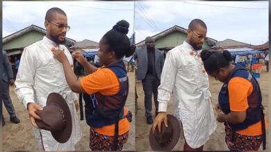 "The words you said to me..." — Lady who worked with Alexx Ekubo in 2022 releases old video, bids him farewell