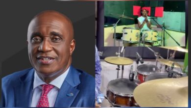 "If you're paid to play drums in church, you'll never get rich" — Pastor David Ibiyeomie
