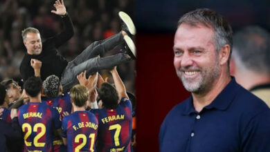 Hansi Flick named La Liga Coach of the Season after Barcelona title defence
