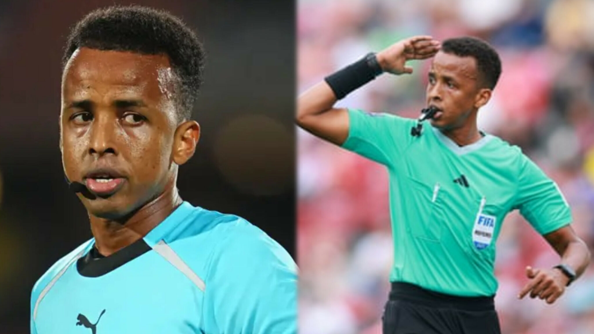 Somalian referee ruled out of World Cup after US e