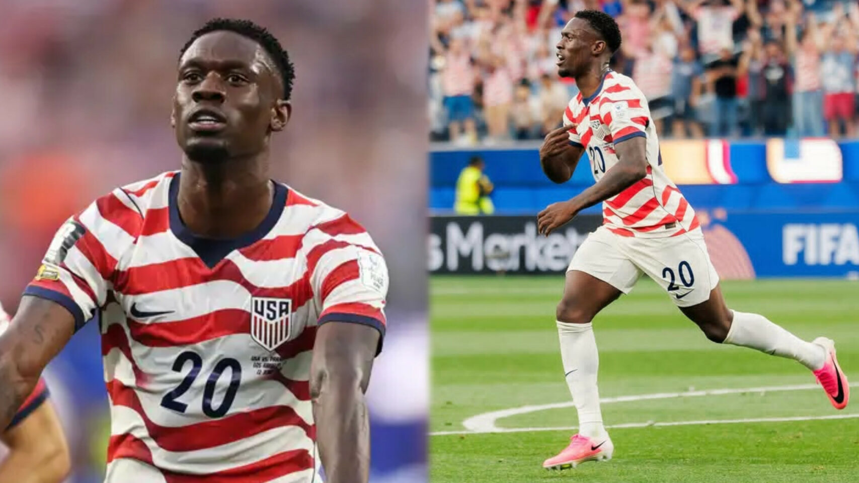 Super Eagles forwards react to Balogun's brace vs Paraguay