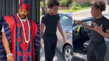 Bolanle Ninalowo surprises son with brand-new car following graduation