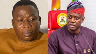 Sunday Igboho reacts to Oyo kidnappings, questions Makinde over delay in rescue approval