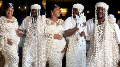 Reactions trail as Baba Ijesha welcomes baby boy with celebrity stylist, Luminee