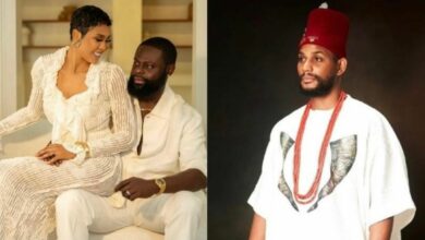 “He had to dress his friend for the last time” – Yomi Casual’s wife shares heartbreaking tribute to Alexx Ekubo