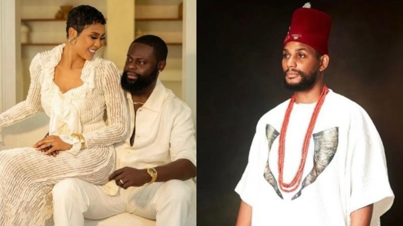 “He had to dress his friend for the last time” – Yomi Casual’s wife shares heartbreaking tribute to Alexx Ekubo