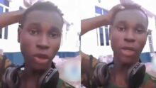 “Na to go learn mechanic” – Young soldier laments hardship, begs Nigerians to support troops