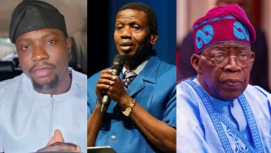 “You’re turning a blind eye because he’s the President” – VDM blasts Pastor Adeboye over Tinubu insecurity defence