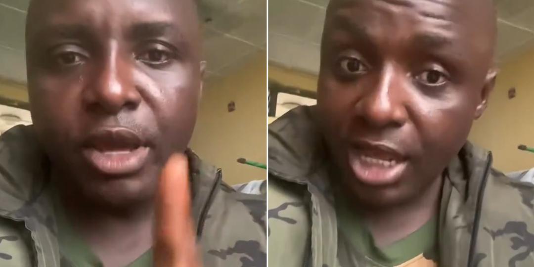 “If your car breaks down in the middle of nowhere, do this…” – Nigerian soldier advises Nigerians