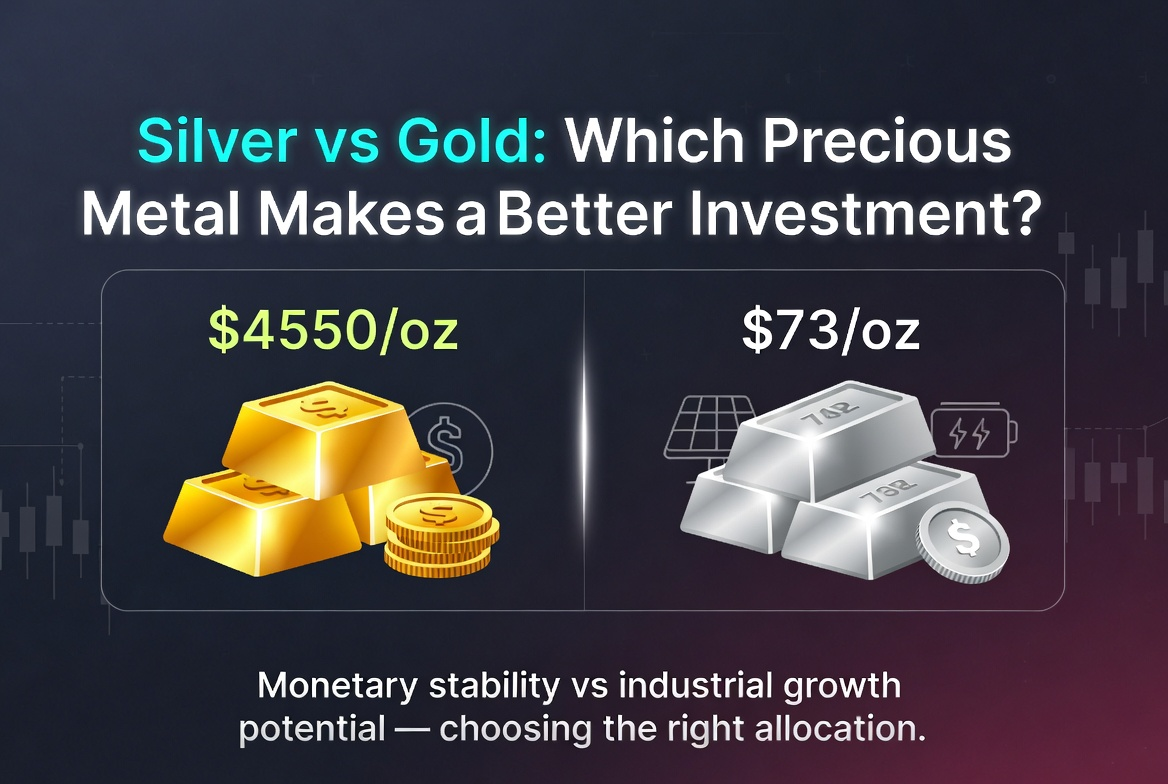 Silver vs Gold: Which Precious Metal Makes a Better Investment?