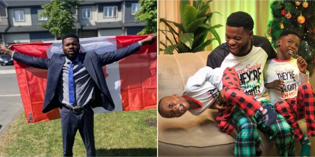"I ca no longer feed my children" - Canada-based single father of 3 begs for help to return to Nigeria