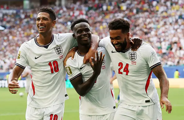 Saka hat-trick fires England past France for World Cup bronze