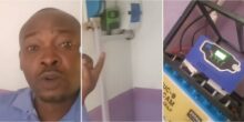 “Everything cost N1.2m” - Man shows off solar inverter friend bought after asking what he needed