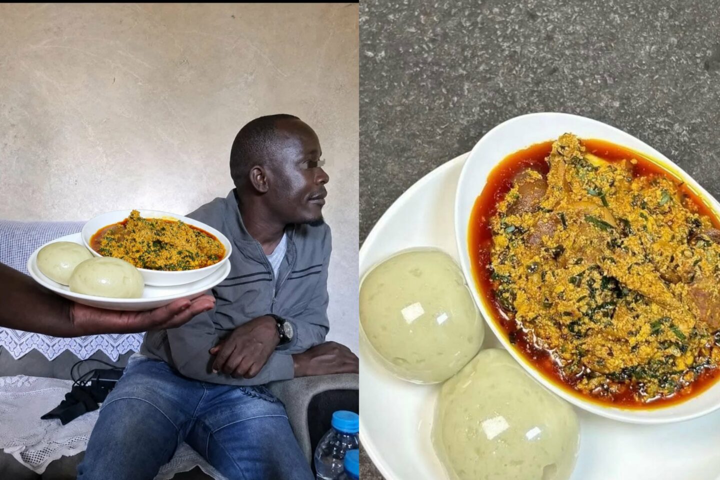 “Pound fufu in 2026?” — Lady recounts how husband's elder brother rejected three meals she prepared for him