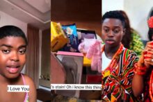 “My baby is becoming intentional” – Jarvis melts hearts as she shows off period package from Peller
