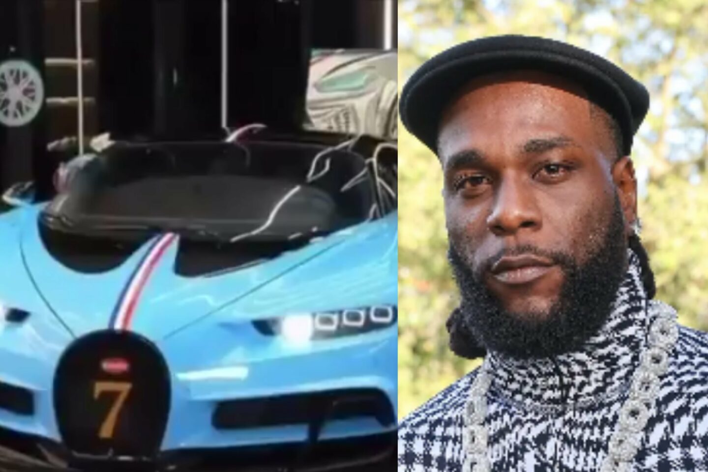 “I buy Bugatti, dem ask which road I go drive am?” – Burna Boy responds to critics over ₦9bn Bugatti purchase