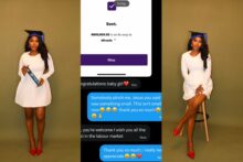 Lady left in shock after stranger gifts her ₦600,000 for graduation