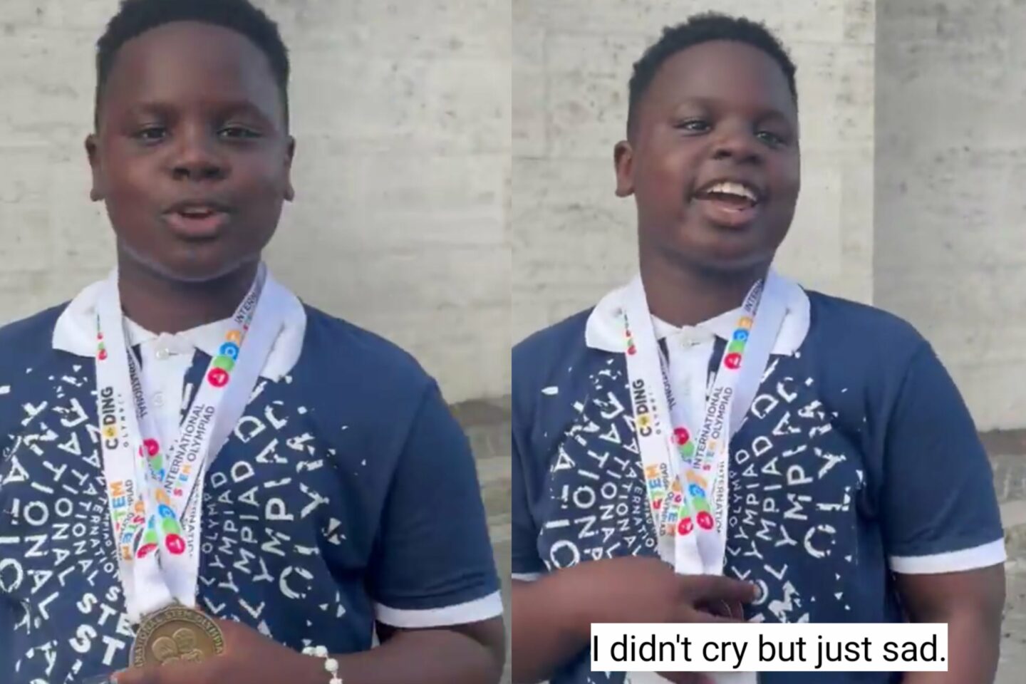 "I came victorious and brought home a gold medal to Nigeria." – Nigerian pupil shares emotional experience after emerging world's best in Mathematics