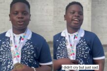 "I came victorious and brought home a gold medal to Nigeria." – Nigerian pupil shares emotional experience after emerging world's best in Mathematics
