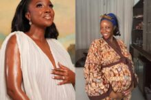 "I had all sorts of interesting symptoms throughout" — Ini Dima Okojie reflects on difficult pregnancy journey after welcoming son
