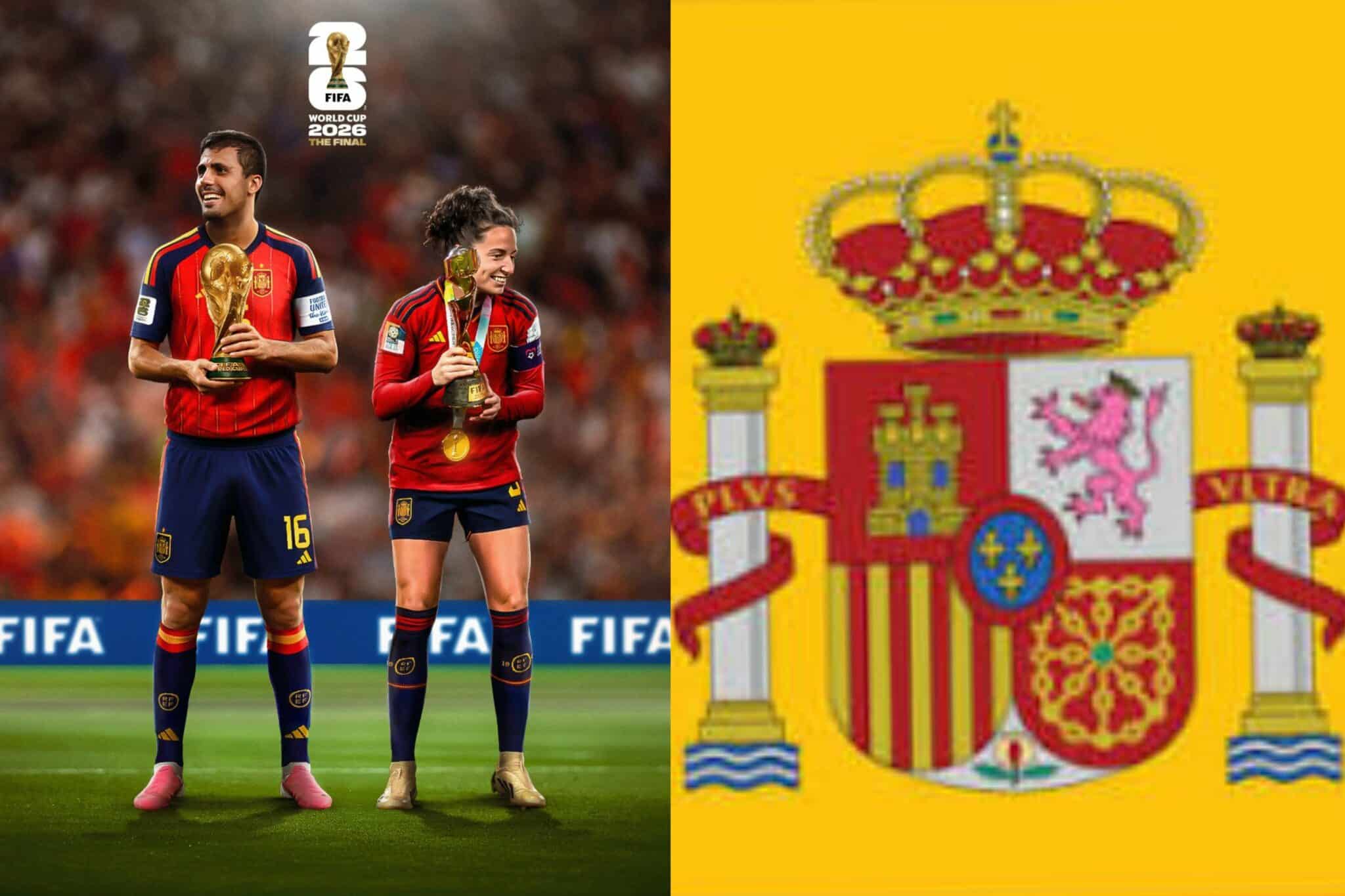 Spain become first nation to hold men’s and women’s World Cup titles at the same time