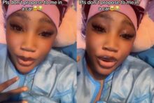 "Please don’t propose to me in a car..." — Lady says suitor must spend ₦500k