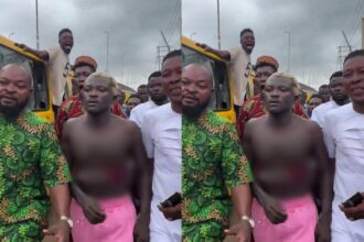 "I have more glory than Wizzy, I be Skepta person" — Portable arrives in convertible Benz ahead of Charles Okocha fight