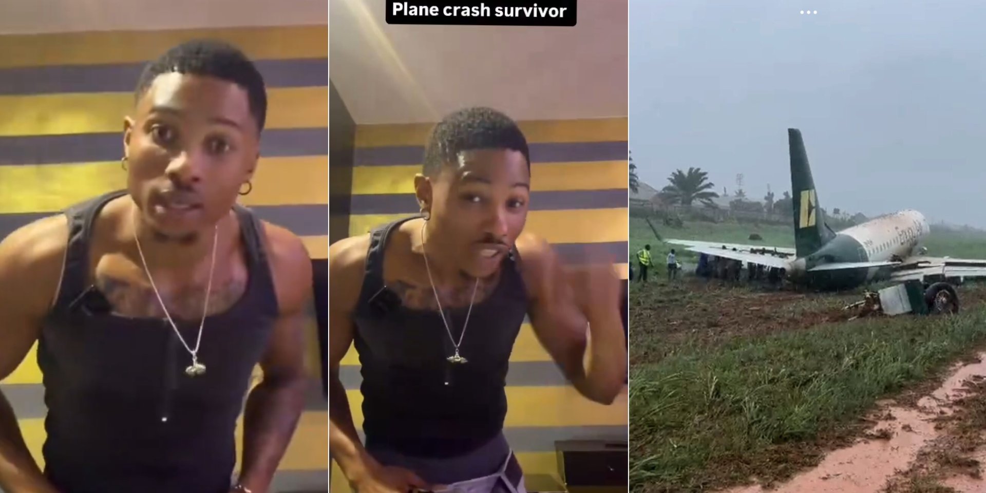 Passenger recounts ordeal after Enugu air aircraft crash-landed in Benin