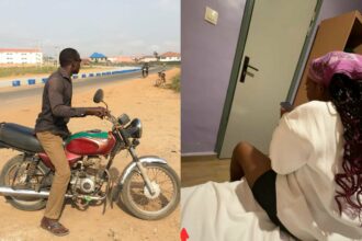 "I felt somehow" — Lady recounts what happened after giving regular bike rider ₦1,500 instead of ₦1,000