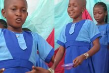 “Garri is a family” — Primary 3 pupil's debate performance gets Nigerians talking