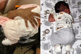“She ran away...”— Lady cries out after roommate abandoned three-month-old baby with her
