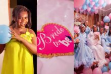 Jarvis's bridal shower videos go viral as wedding to Peller draws closer