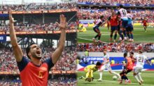 Merino fires Spain past Belgium into World Cup semi-finals