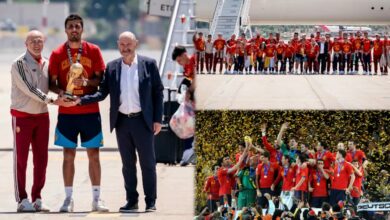 Spain return to hero's welcome after World Cup triumph