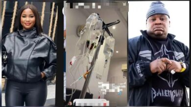 "You go sick tire" — Hellen Ati reacts as Cubana Chief Priest reveals he's sick