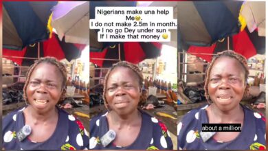 "I make N2.5m, I come dey under sun?" — Woman who claimed she made N2.5m from roasting corn denied earlier claim