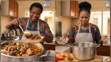"Don't allow your husband serve himself soup" — Woman tells women