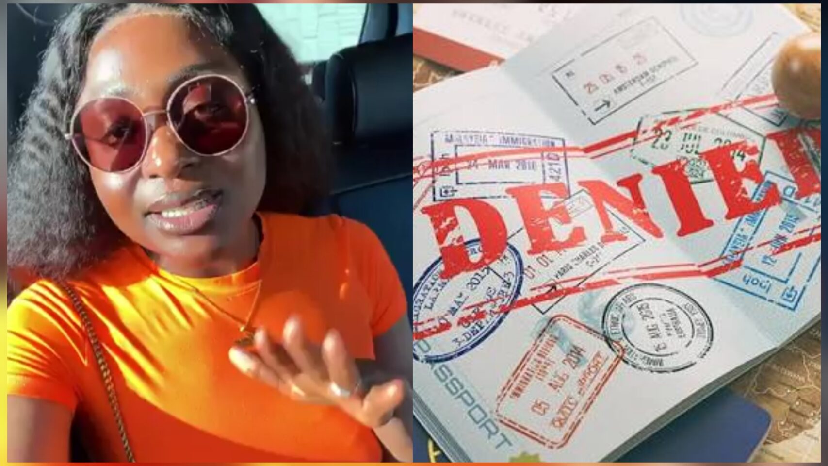 "I was denied visa again" — Lady reveals why US Embassy denied her visa