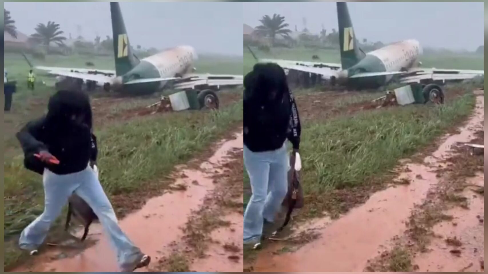 JUST IN: 68 passengers escape death as Enugu Airlines plane crash-lands at Benin Airport