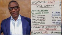 "I'll appoint AI as Finance Minister, Drone as Defense Minister if I become president" — Sowore