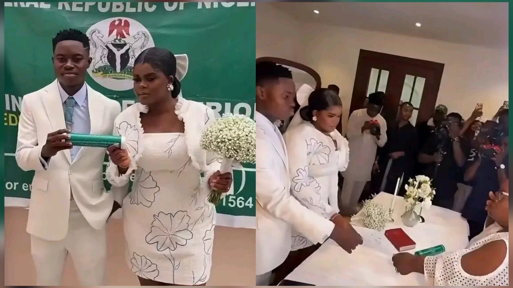 Peller and Jarvis now legally married as congratulatory messages pour in